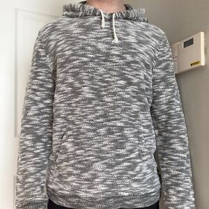 Urban Outfitters Men's Salt and Pepper Hoodie (M)
